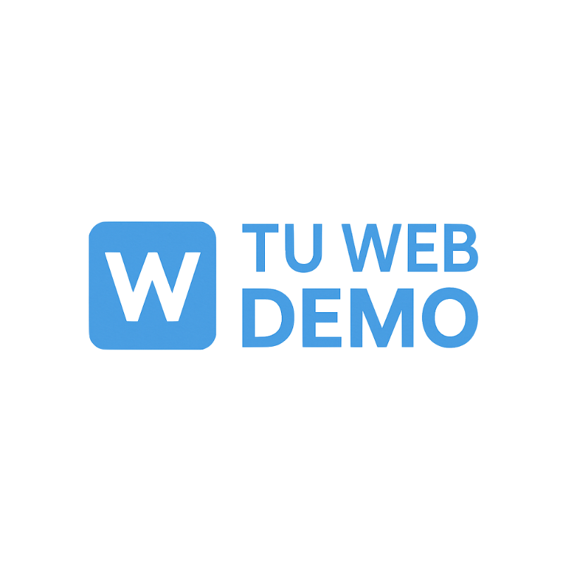 Logo Tu Web Demo